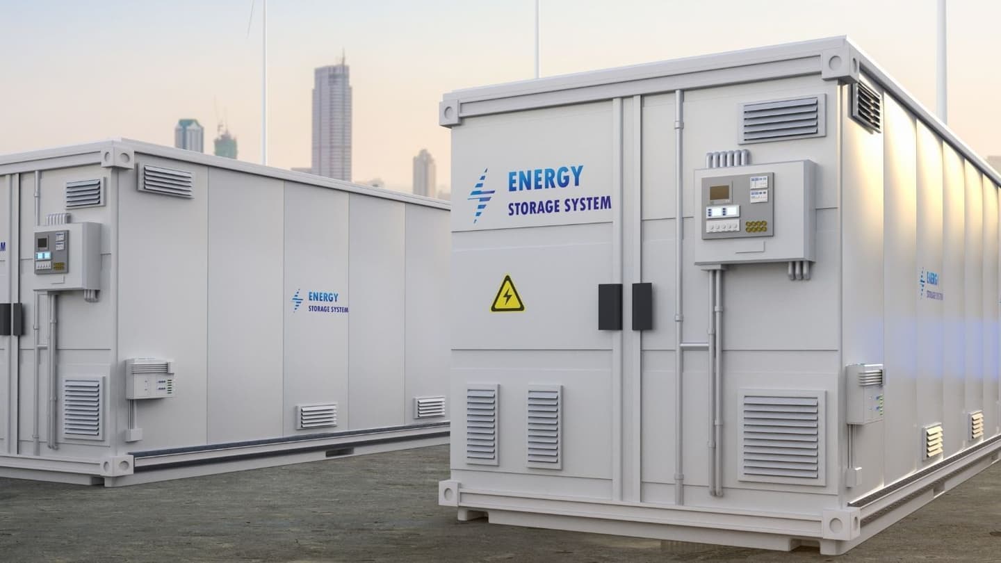 Battery energy storage system supporting grid stability and electricity supply in Delhi.