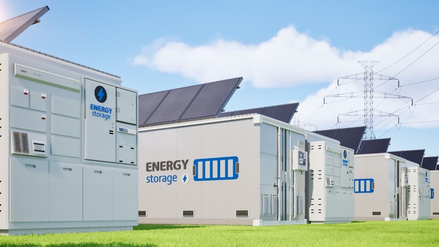 Battery energy storage system representing SECI’s 800 MW/3,200 MWh BESS tender
