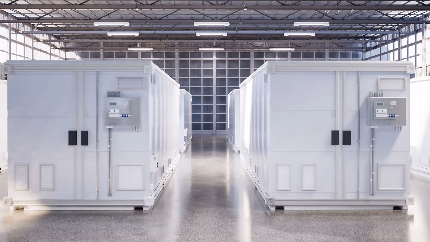 4 MWh battery energy storage system for climatic chamber backup power.