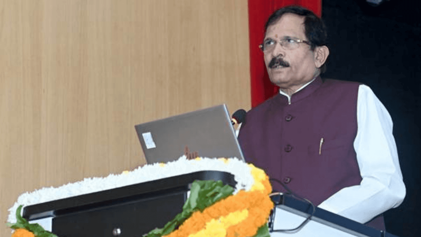 Minister of State for New and Renewable Energy Shripad Yesso Naik addresses the Small Hydro Power session at Bharat Renewable Energy Summit & Expo 2026 in New Delhi
