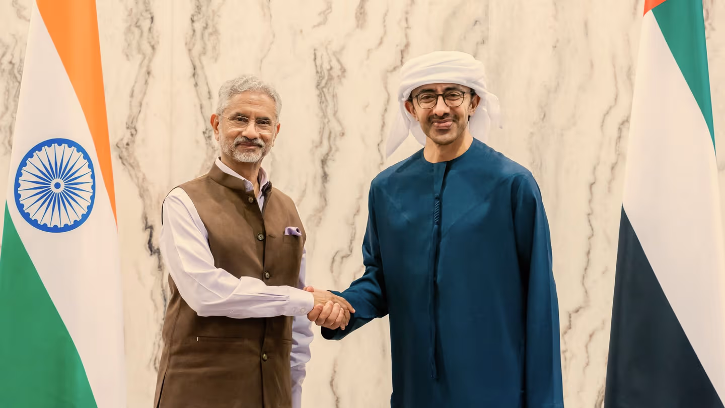 S Jaishankar reviews energy ties in Abu Dhabi
